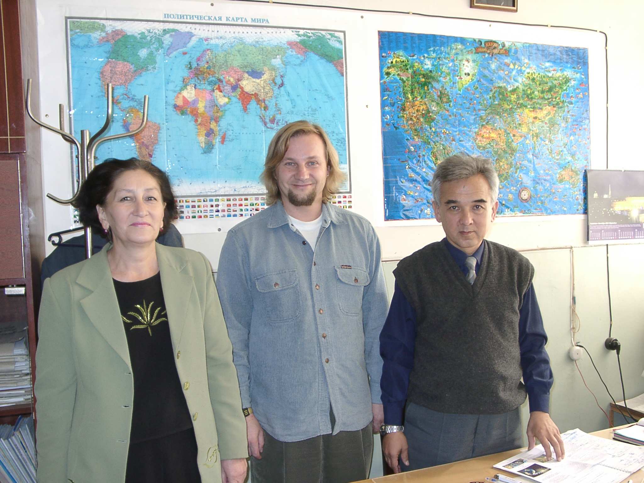 2004, at the National University of Uzbekistan in the city of Tashkent 2004 Pavel in Tashkent