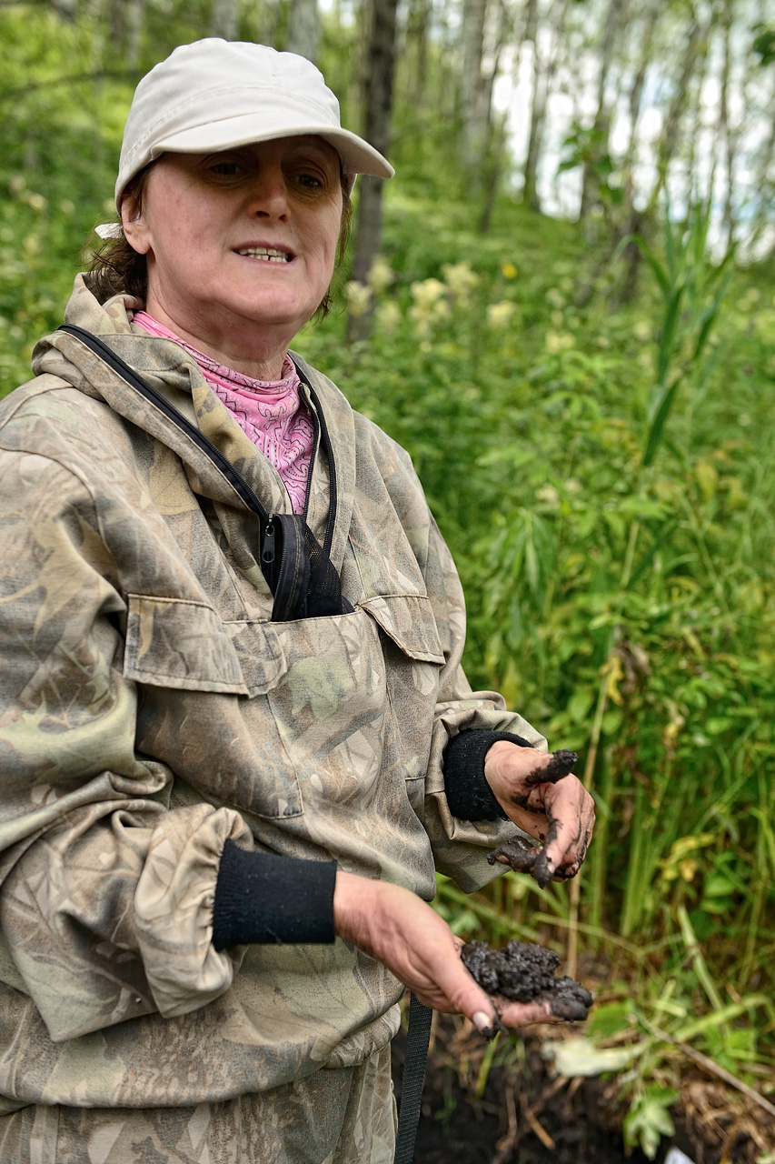 Ms. Elena Smolentseva, summer school teacher in soil science Ms. Elena Smolentseva, summer school teacher in soil science