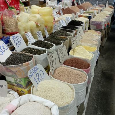 Open Air Market In Bishkek 1